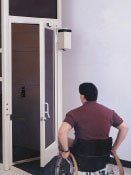Man Going Inside in Elevator — East Peoria, IL — ADA Total Access, Inc.