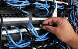 Installing Ethernet Wires - Ethernet Structure Cabling