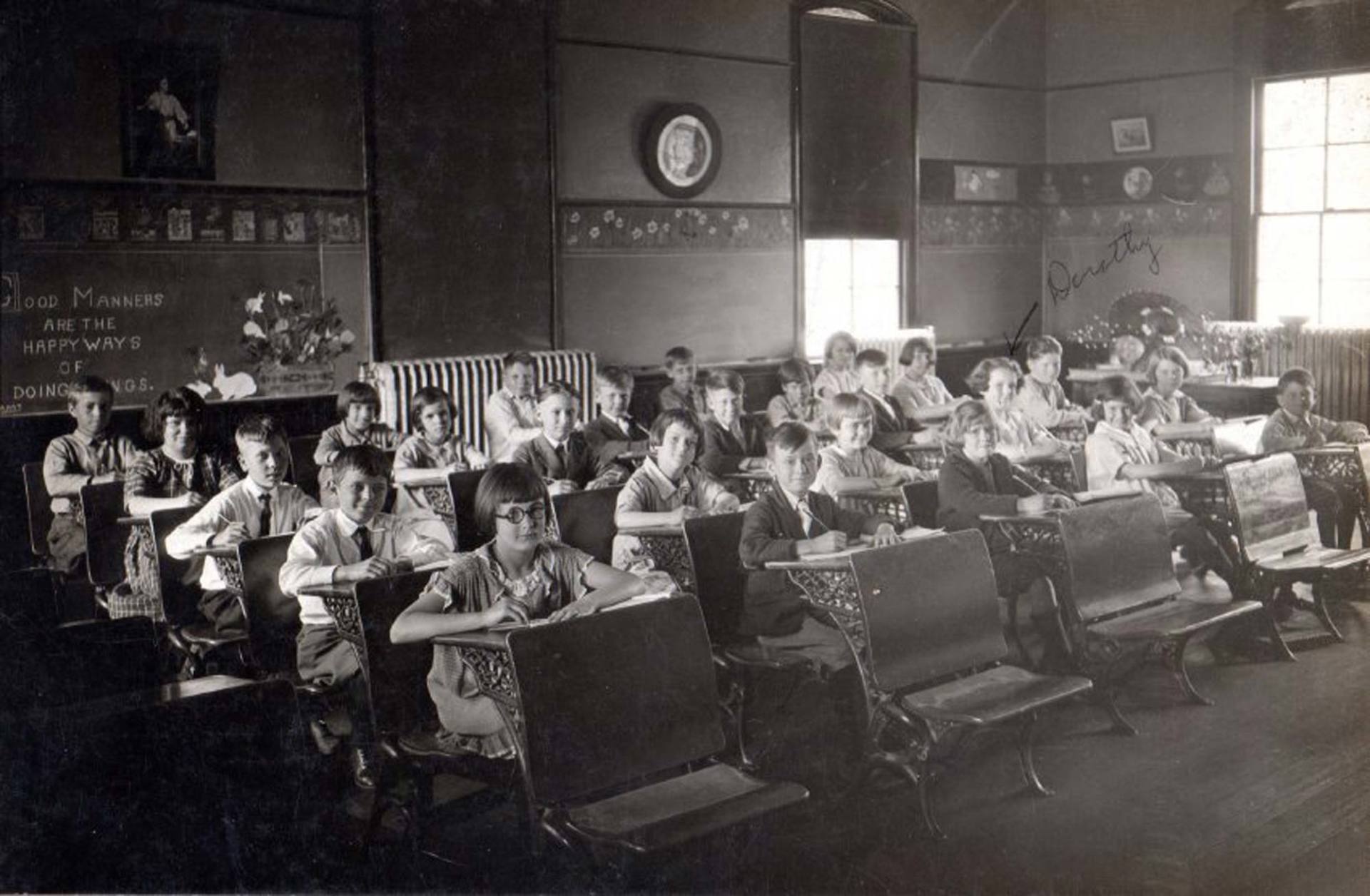 adams school kids 1926