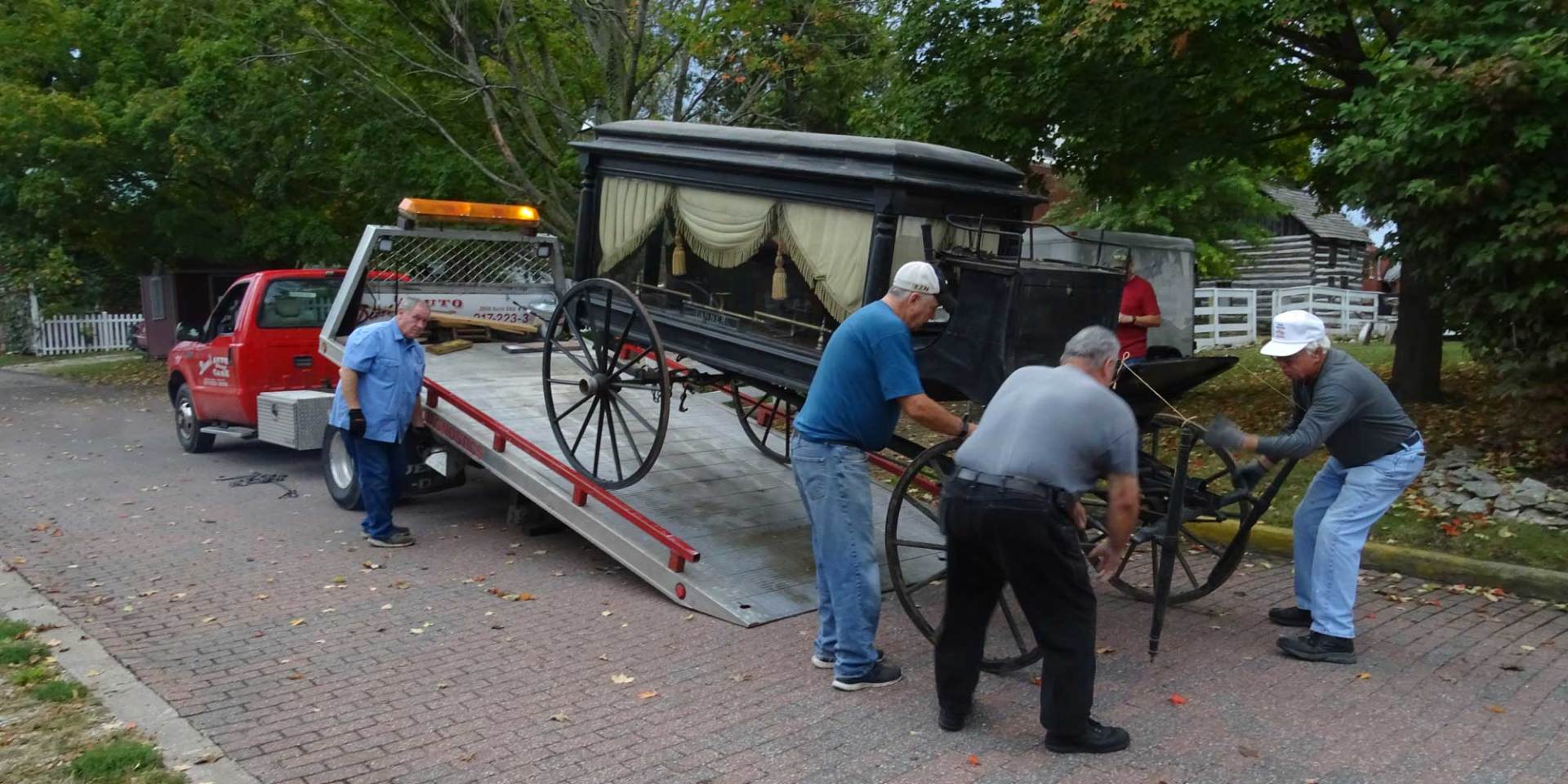 moving the hearse