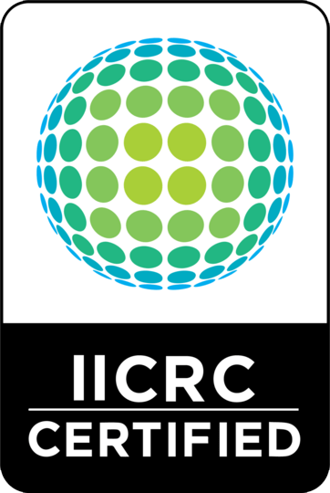 IICRC Certified in Mold and Water Remediation