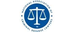 The logo for the national association of criminal defense lawyers.