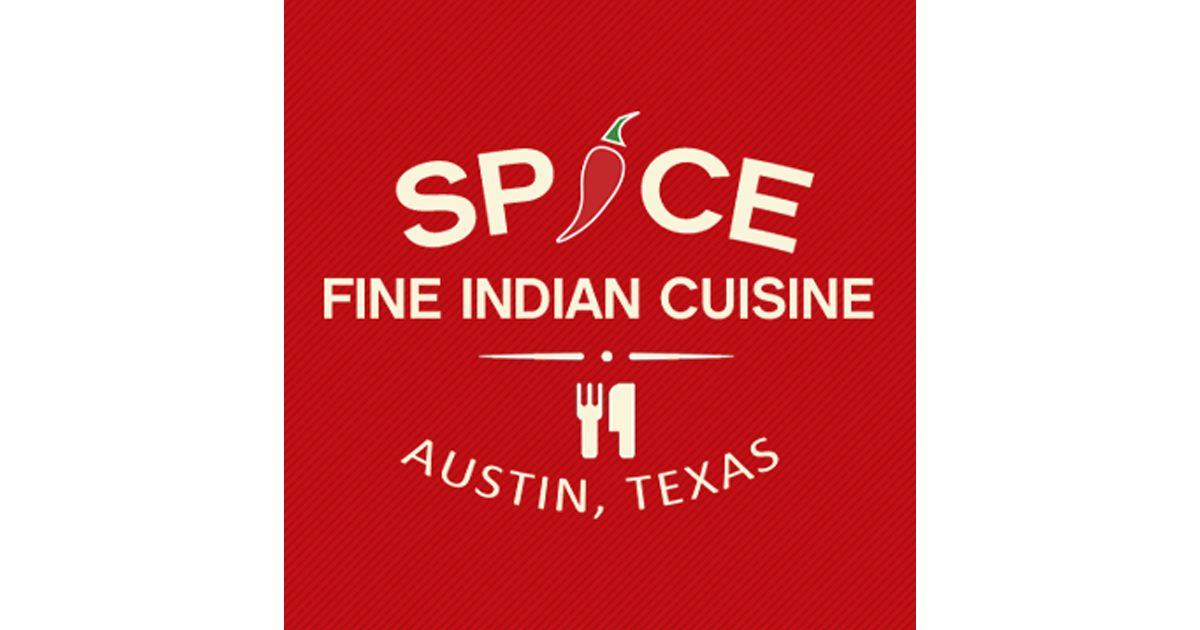 Menu Spice Fine Indian Cuisine Austin, TX