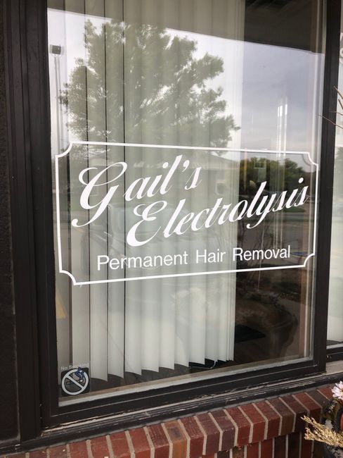 Gail's Electrolysis Window — Lincoln, NE — Gail's Electrolysis