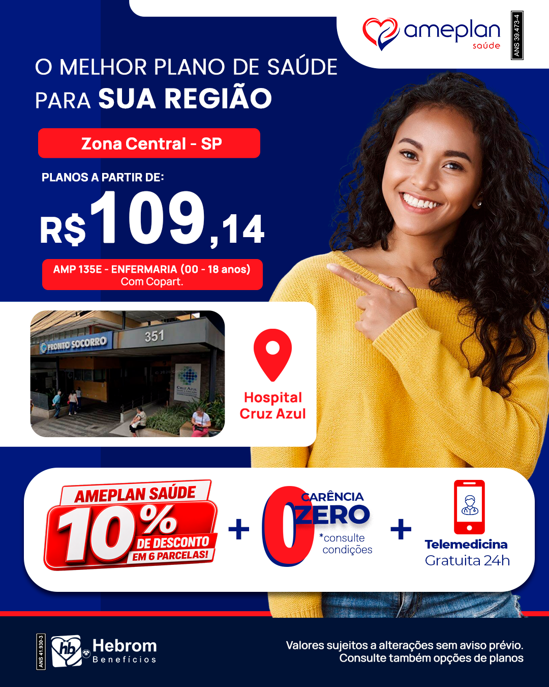 Post do plano Garantia de Saúde com o valor a partir de R$ 577,54