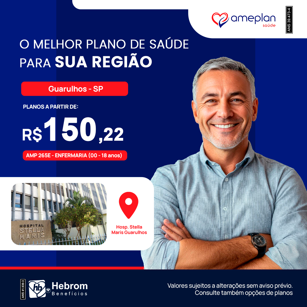 Post do plano Garantia de Saúde com o valor a partir de R$ 577,54