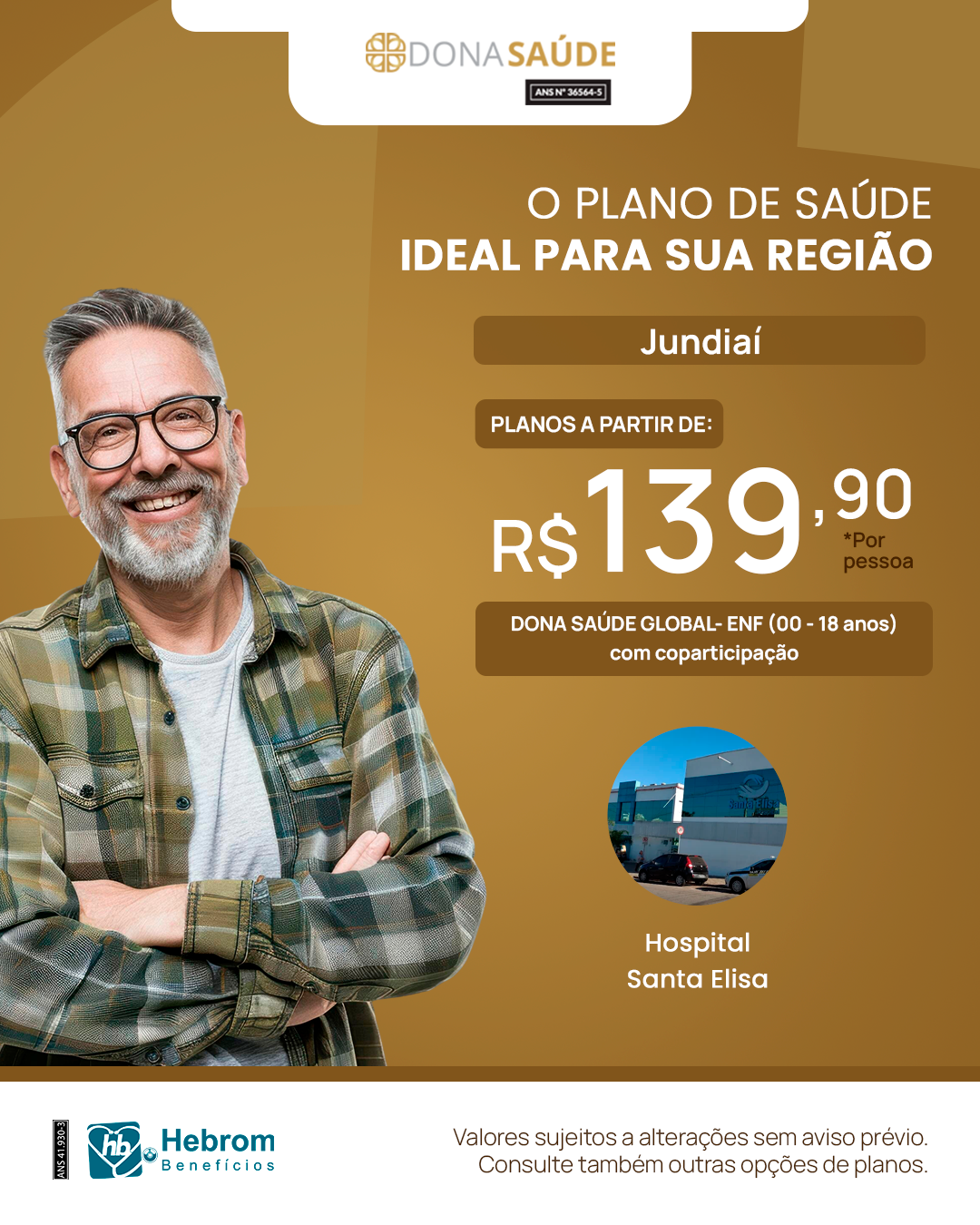 Post do plano Garantia de Saúde com o valor a partir de R$ 577,54