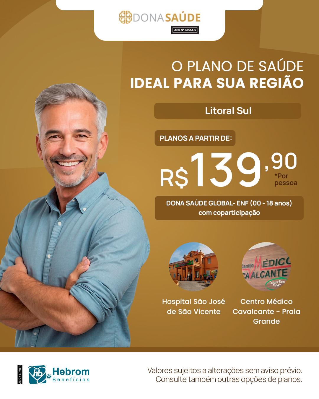 Post do plano Garantia de Saúde com o valor a partir de R$ 577,54