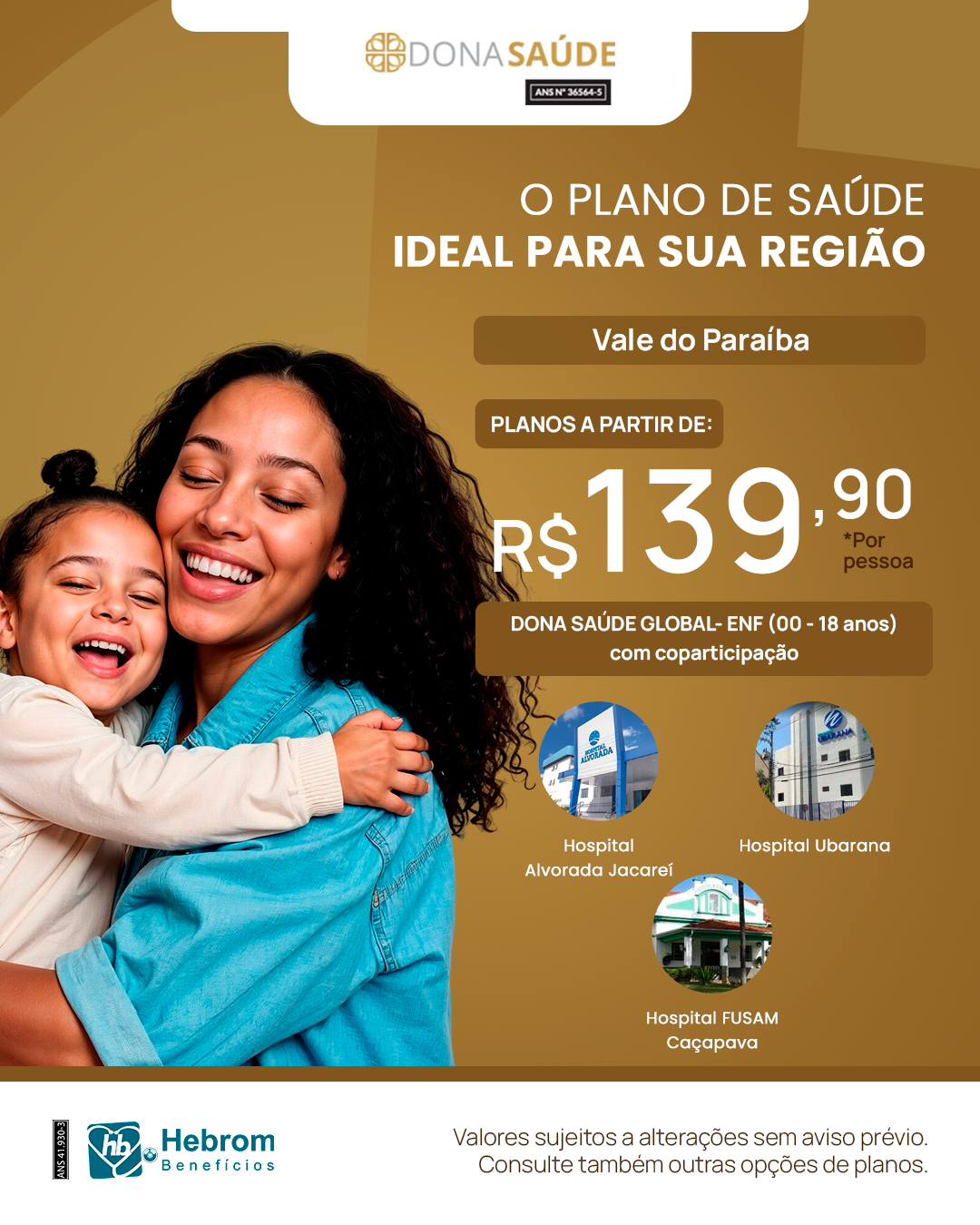 Post do plano Garantia de Saúde com o valor a partir de R$ 577,54