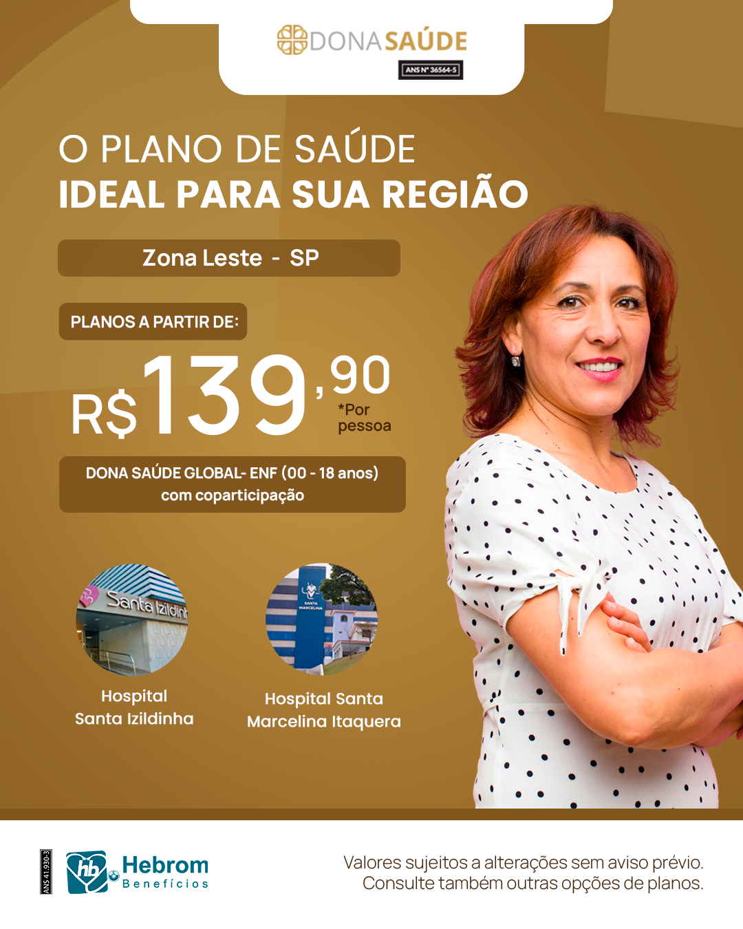 Post do plano Garantia de Saúde com o valor a partir de R$ 577,54