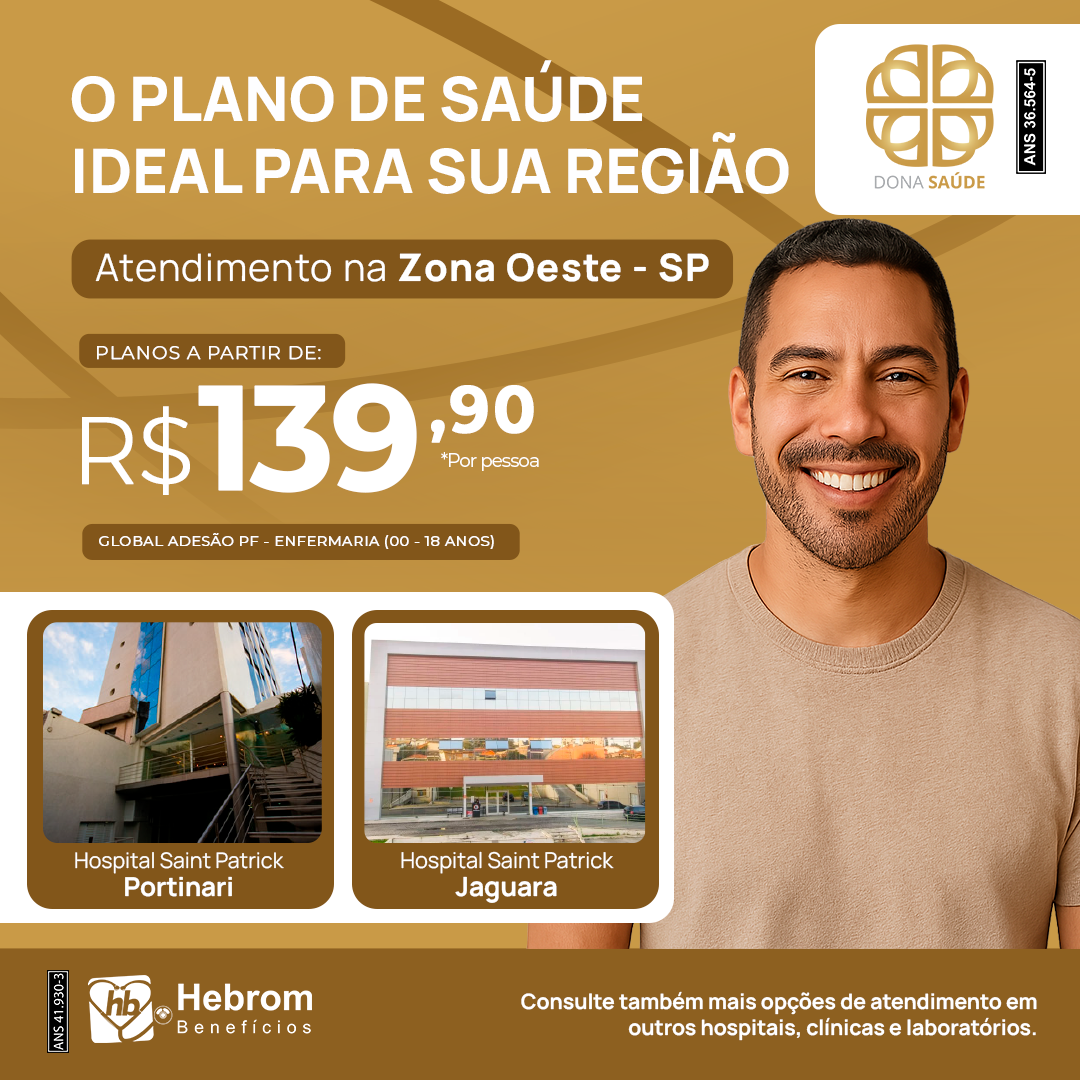 Post do plano Garantia de Saúde com o valor a partir de R$ 577,54