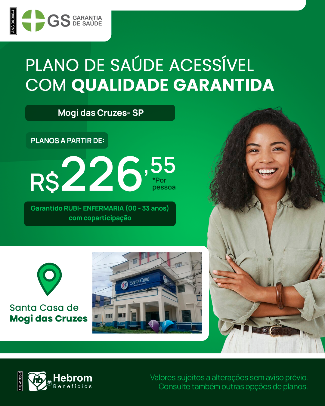 Post do plano Garantia de Saúde com o valor a partir de R$ 577,54