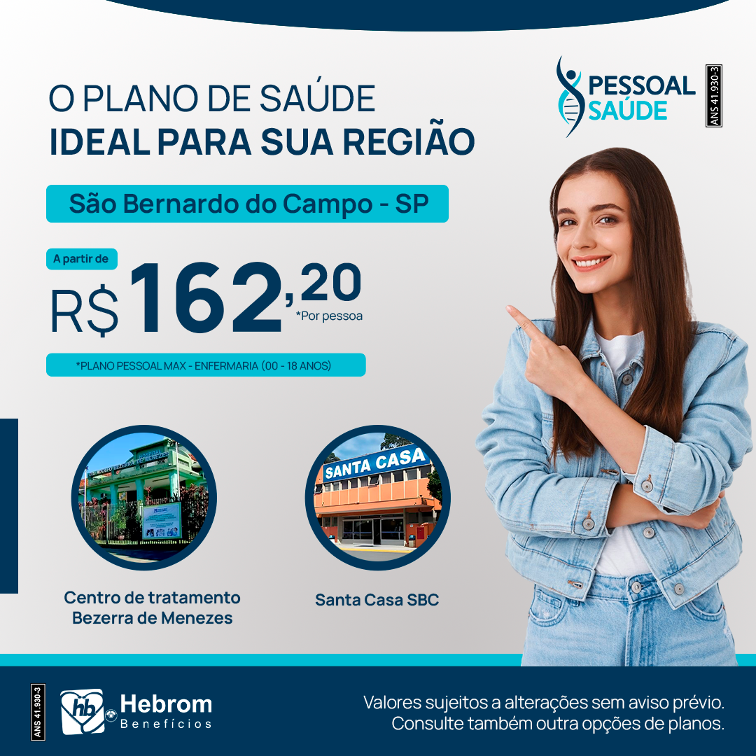 Post do plano Pessoal Saúde com o valor a partir de R$ 97,58