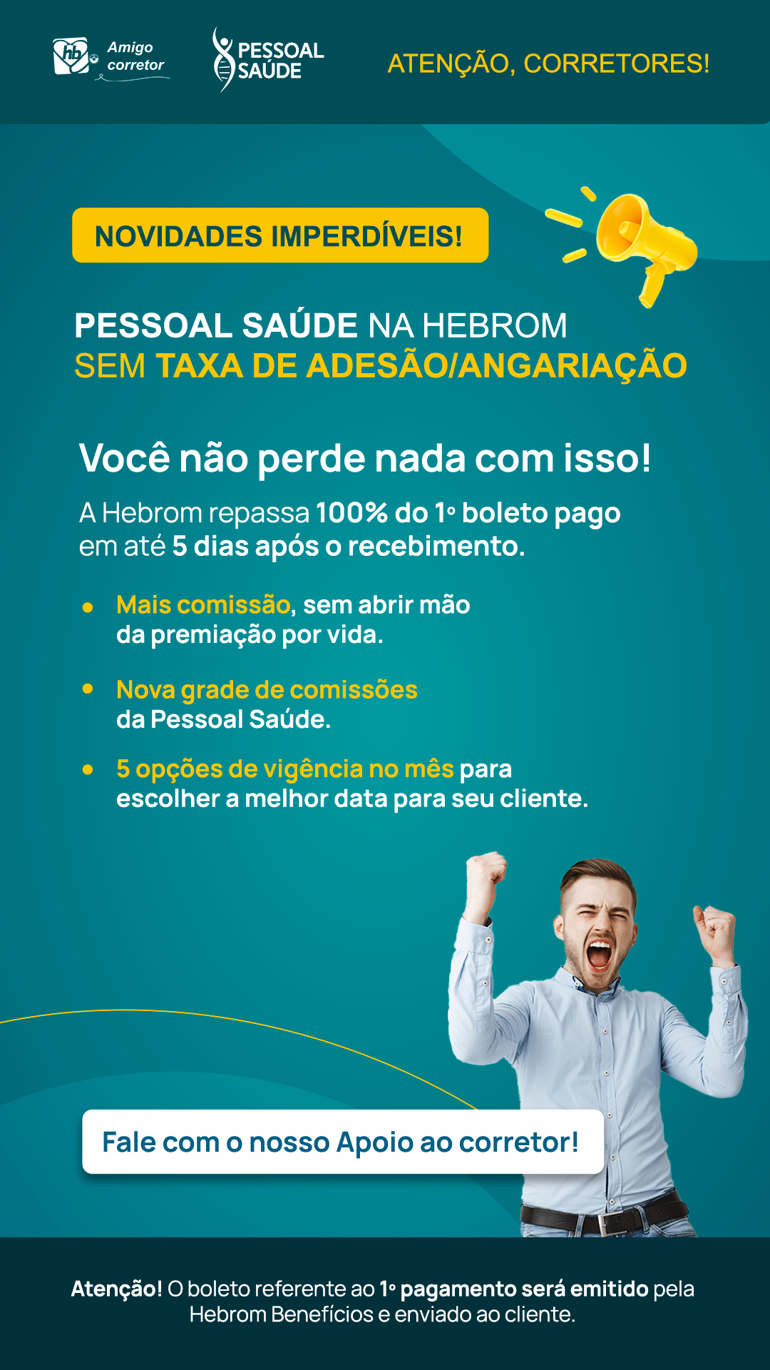 garota de oculos e blusa listrada vermelha com os dedos apontando para cima feliz