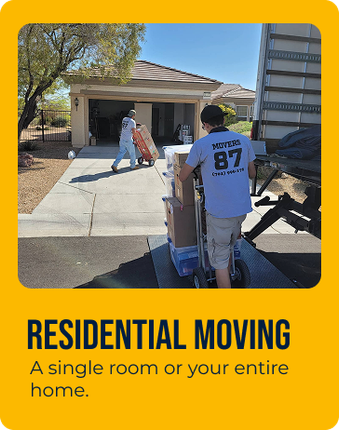 Professional residential moving services for local and long-distance moves.