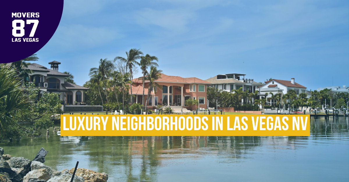 luxury neighborhoods in las vegas nv