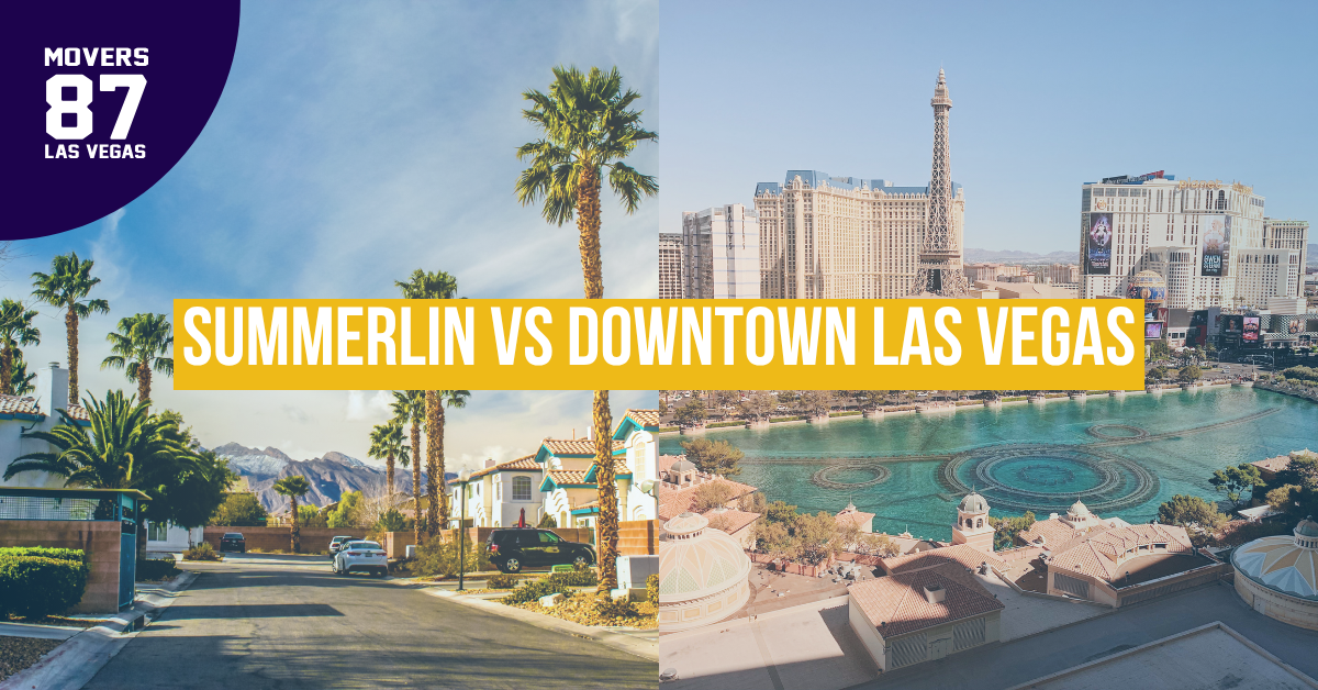 summerlin las vegas, downtown las vegas