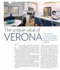A newspaper article about the unique value of verona.