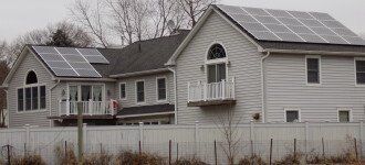 Gray House with Solar Panel in Roof — Fishkill, NY — SolarPlus