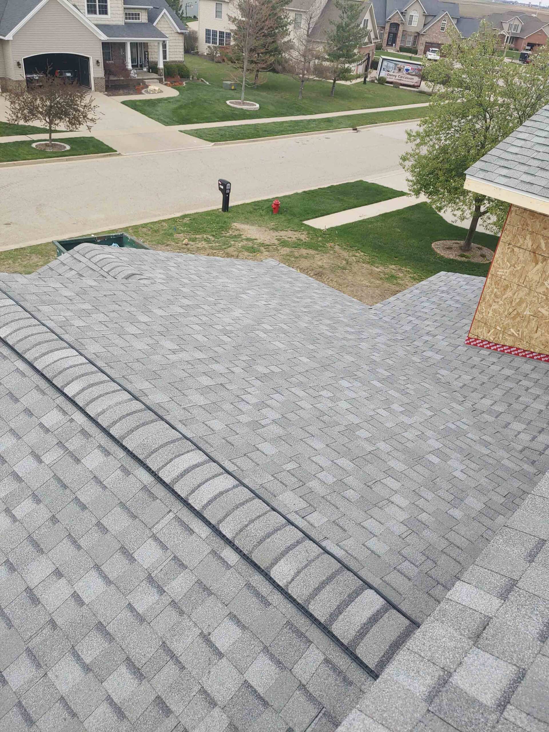 Gray shingle — Bloomington, IL — AE Roofing and Construction, LLC
