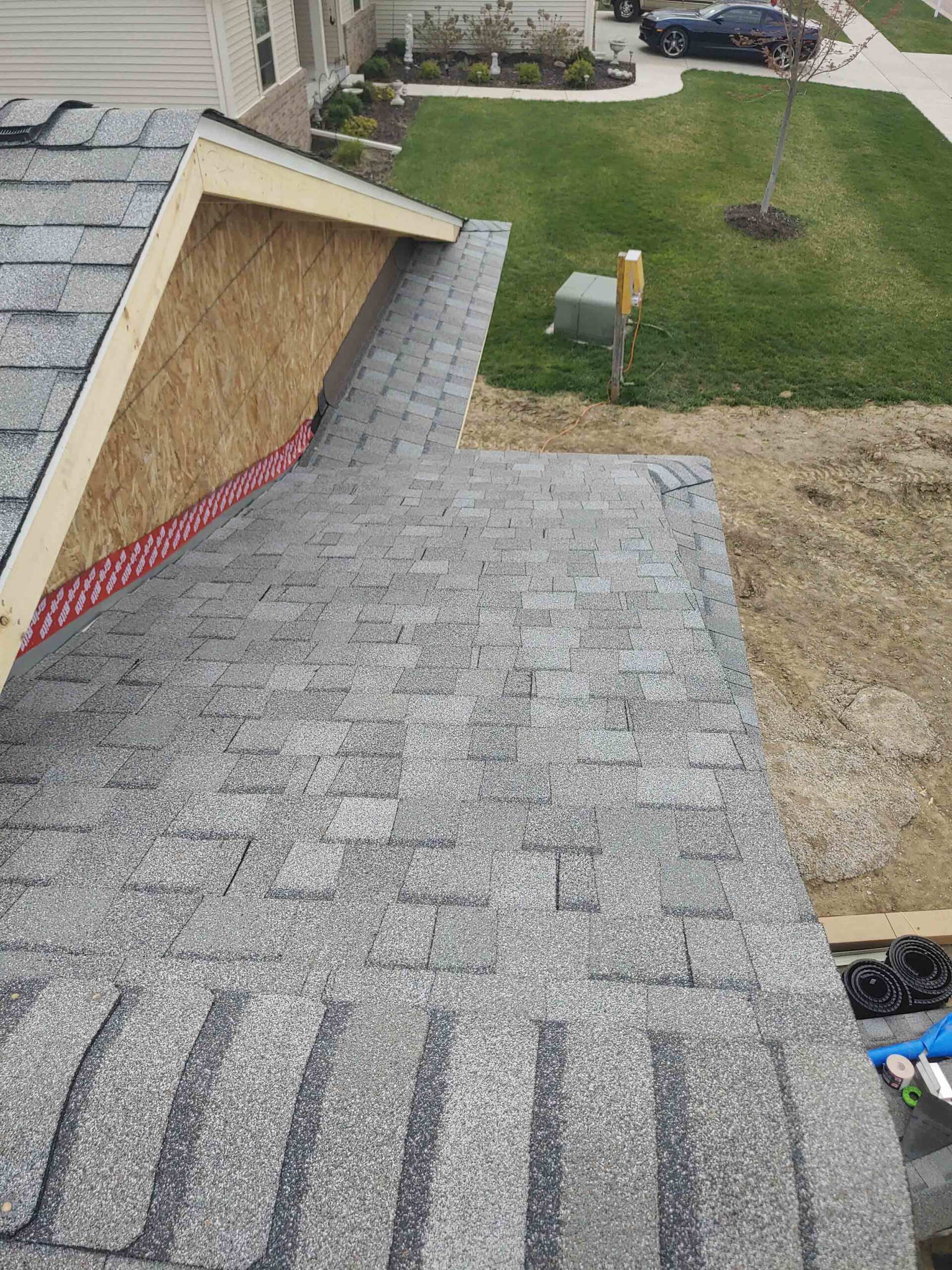 Finished roof installation — Bloomington, IL — AE Roofing and Construction, LLC