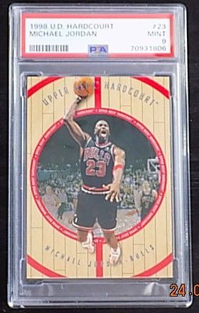 A basketball card with tim duncan on it