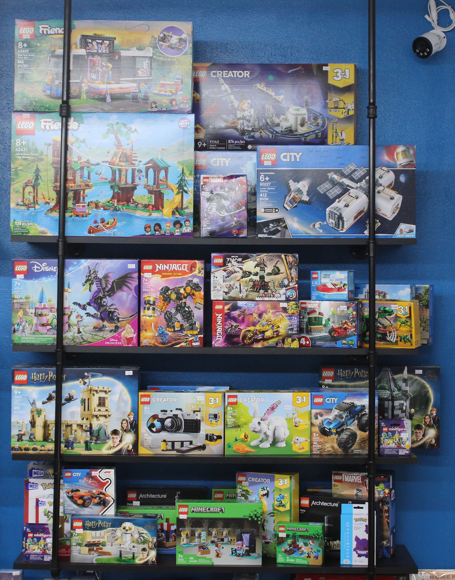 A lego star wars logo on a white background