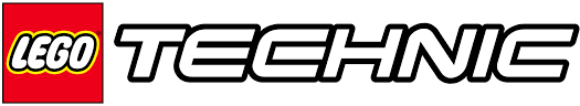 A lego technic logo on a white background
