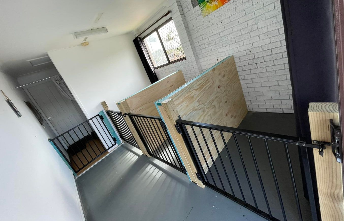 A Room With Steel Fences — Pride Carpentry & Maintenance In Lake Macquarie, NSW