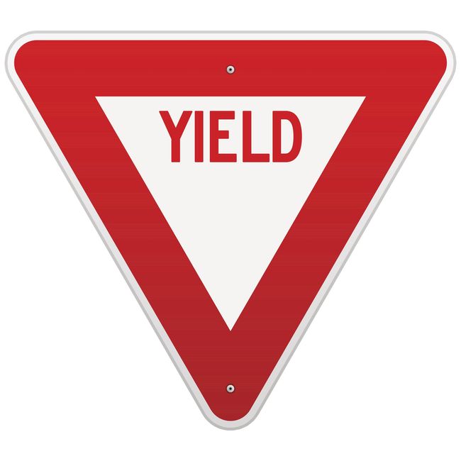Picture of a Yield Sign made by Texas Road & Sign Supply