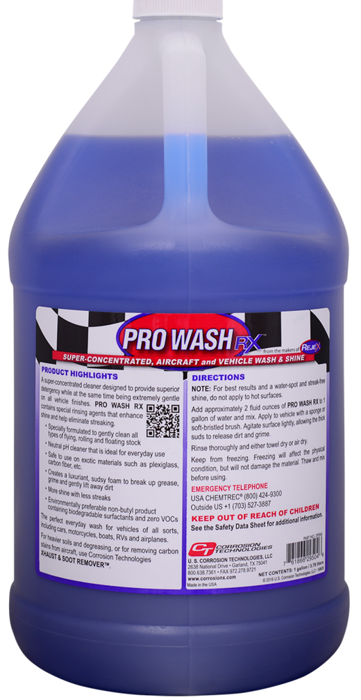 Wash Wax ALL 1 Gallon. Wet or Waterless Car Wash Wax. Aircraft Quality Wash  Wax for your Car RV & Boat 