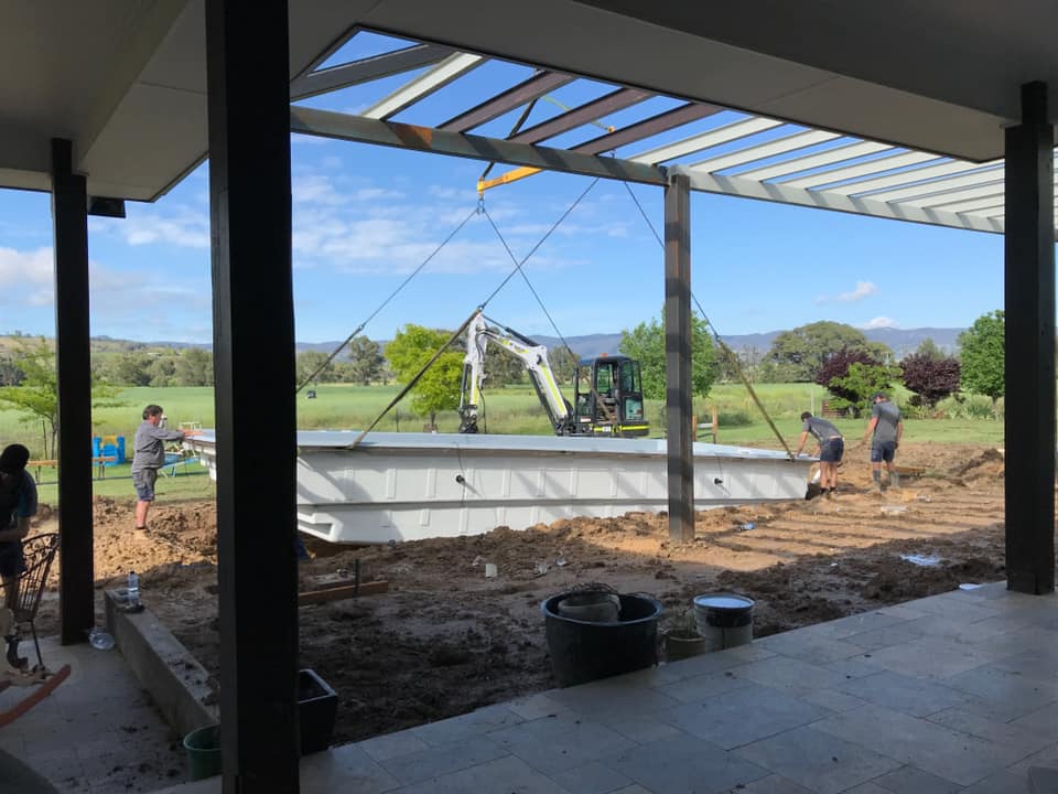 Shed And Pool Installation — Jaycee’s Constructions In  Mudgee NSW