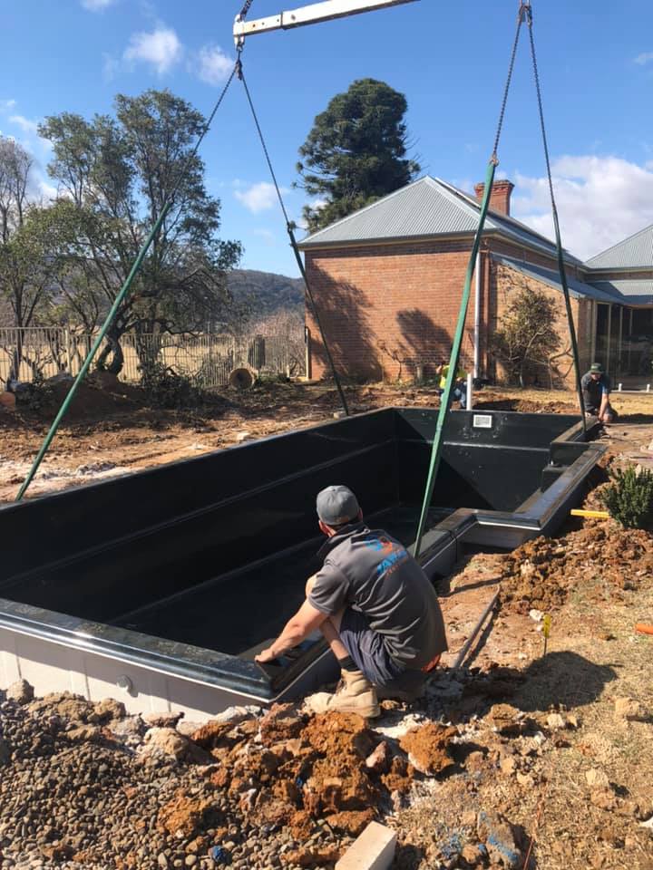 Pool Installation — Jaycee’s Constructions In  Mudgee NSW