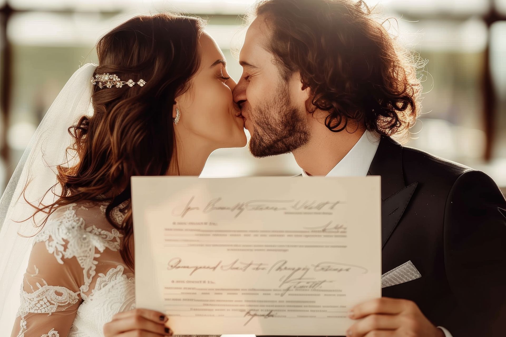 Happy Newly Wed at Outdoor Wedding — Savannah, GA — DMU