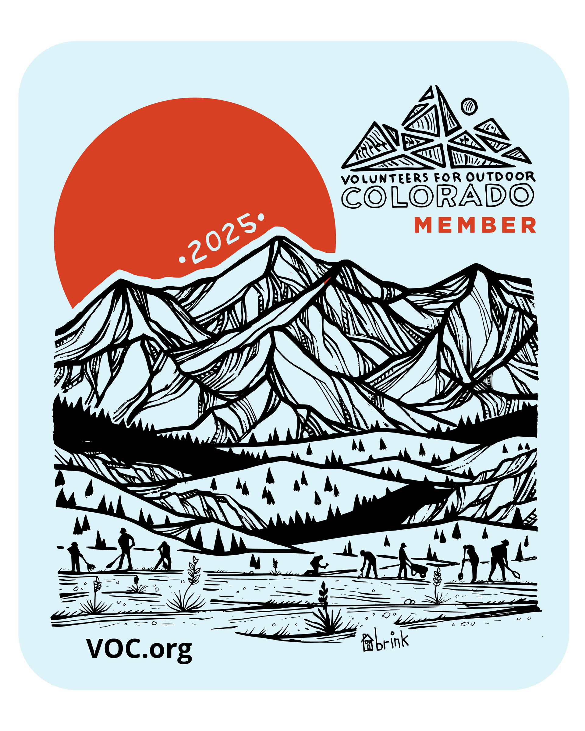 VOC Member sticker 2025