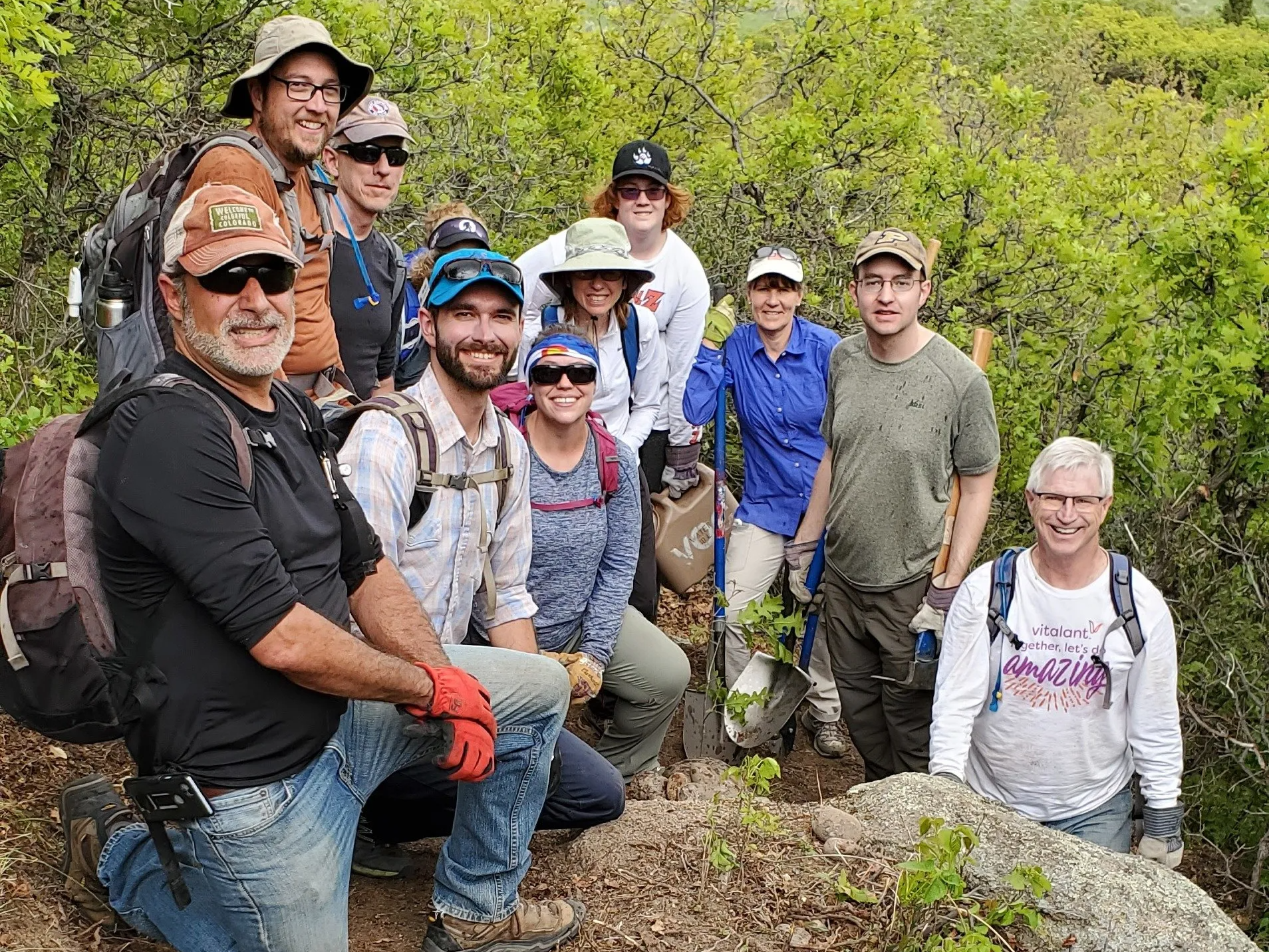 trail restoration volunteers