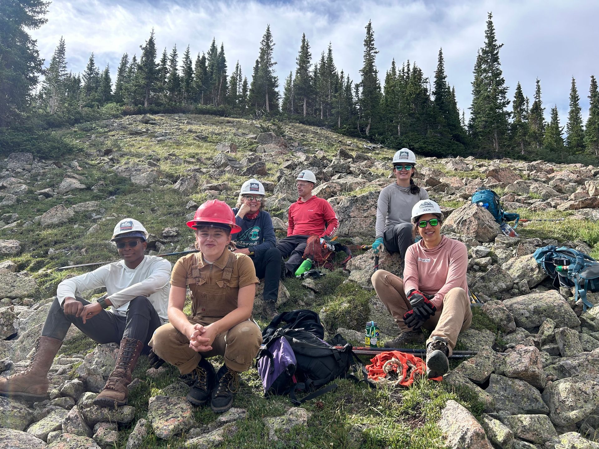 trail restoration volunteers