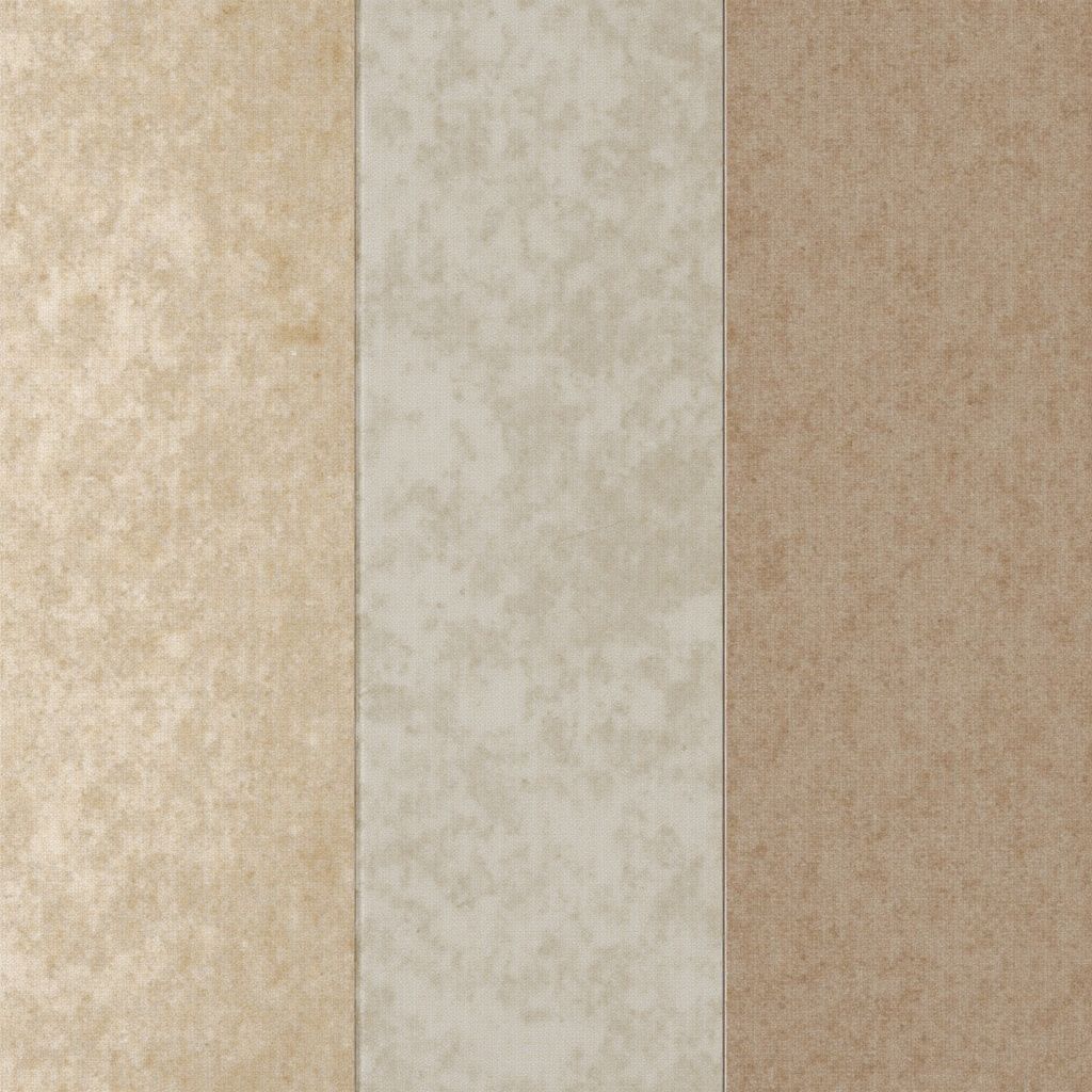 Three vertical stripes: light tan, beige, and brown, each with textured, mottled surfaces.