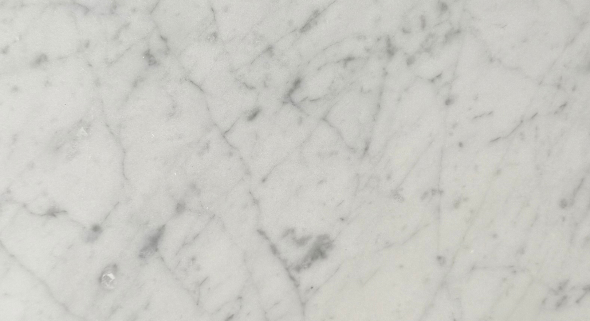 White marble background with gray veining.