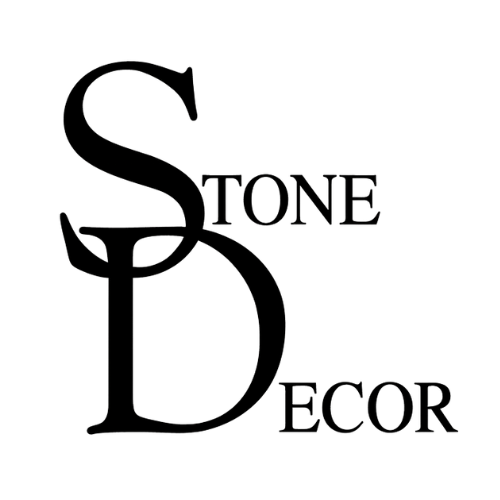 Logo for Stone Decor, featuring the letters 