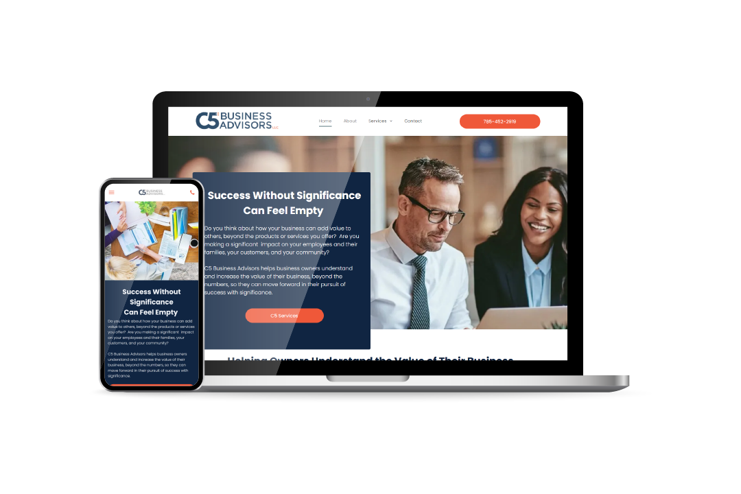 New business website development