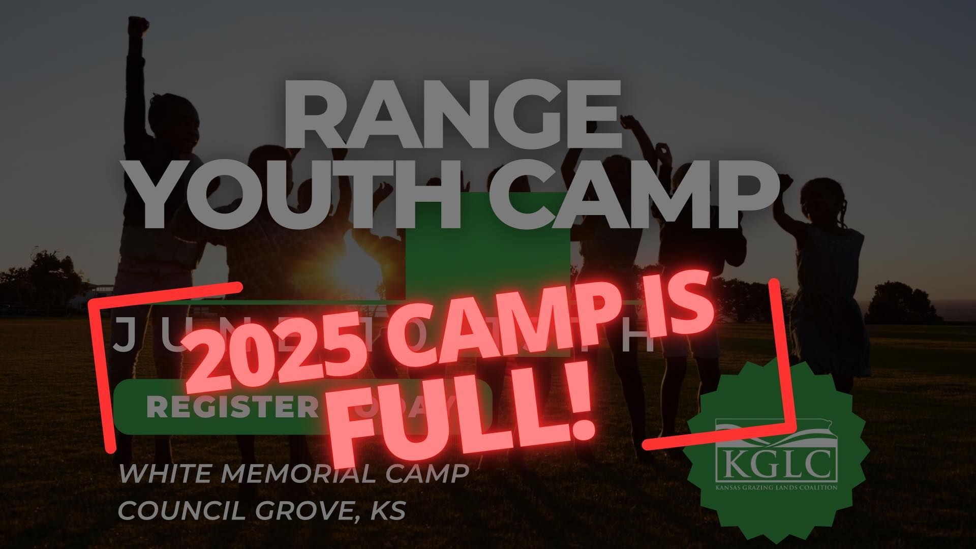 kglc range youth camp full capacity post