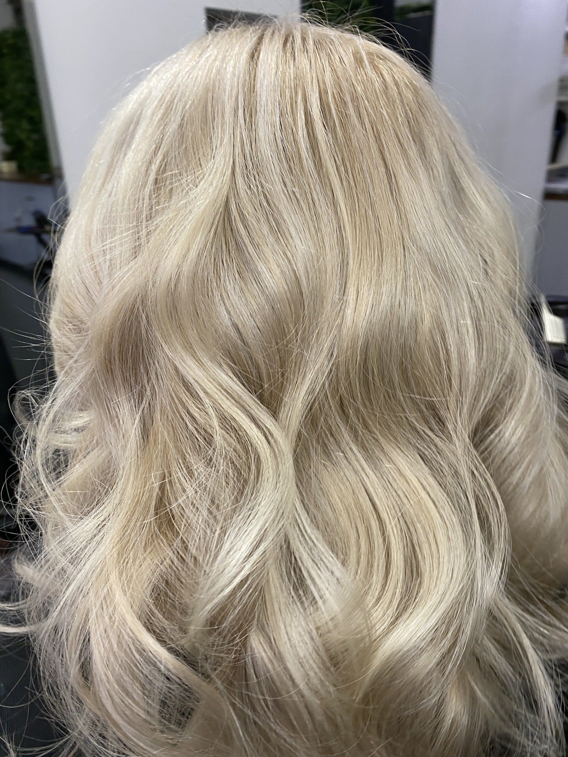 long highlights hair