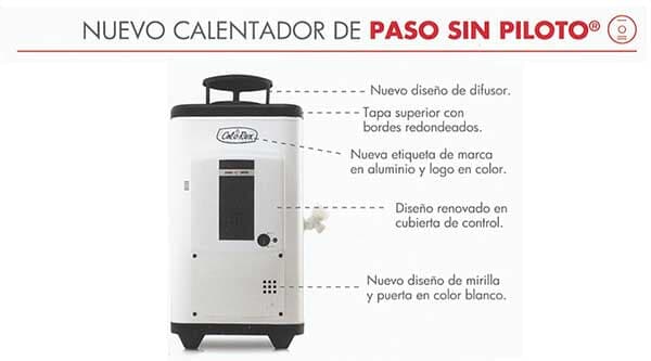 CALENTADORES REPÚBLICA - Cinsa