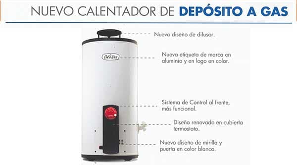 CALENTADORES REPÚBLICA - Calentadores de agua a gas, eléctricos y de paso