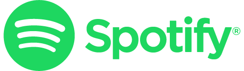 The spotify logo is green and white on a white background.