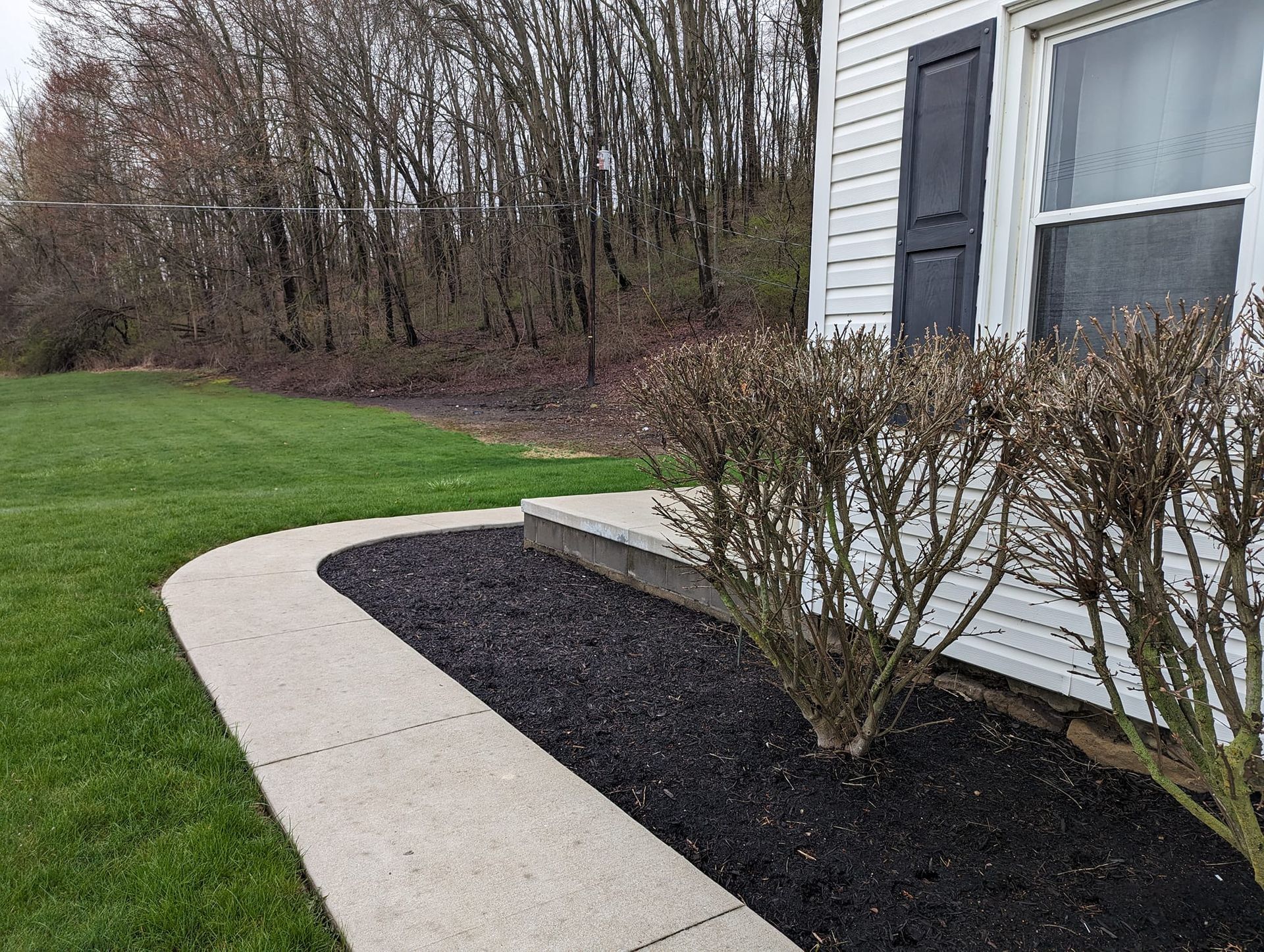 concrete walkway