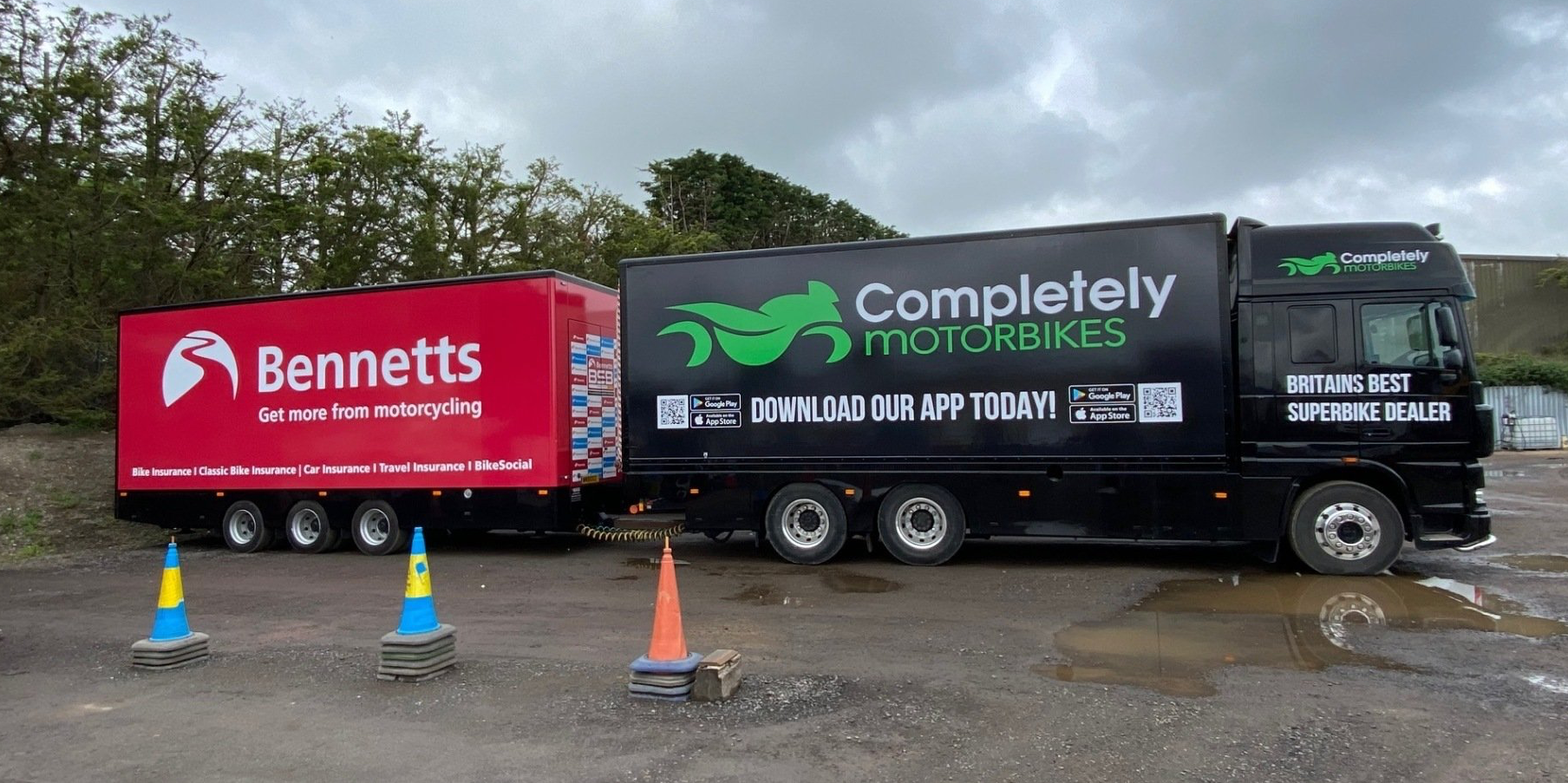 truck or lorry vinyl wrap