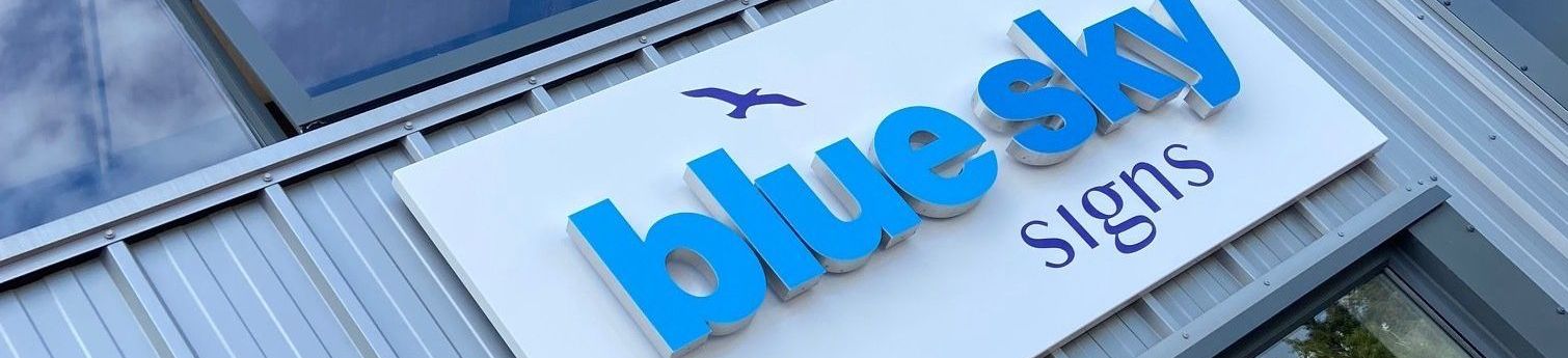 Exterior signage Blue Sky Signs Gloucester