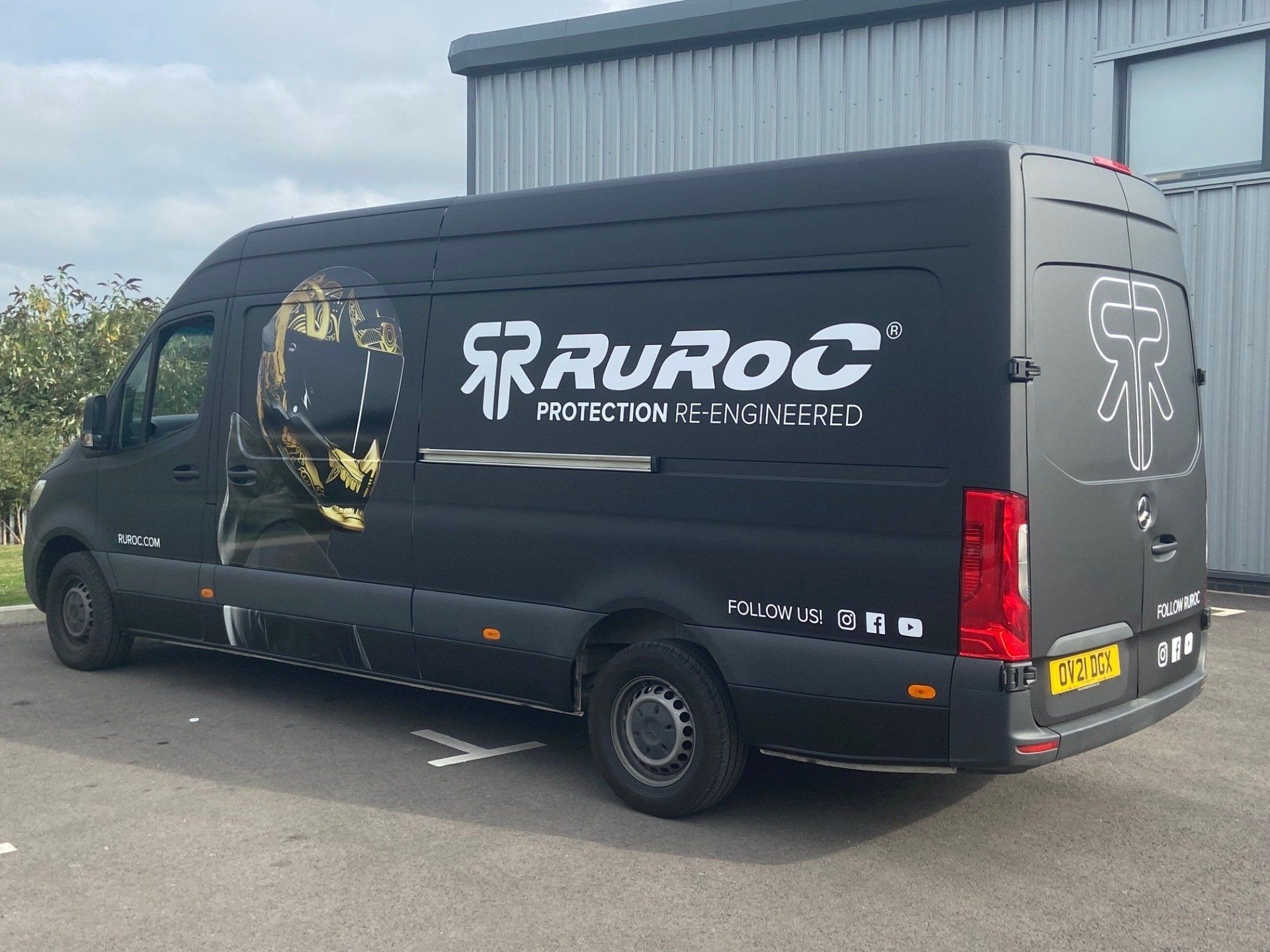 full colour change van wrap